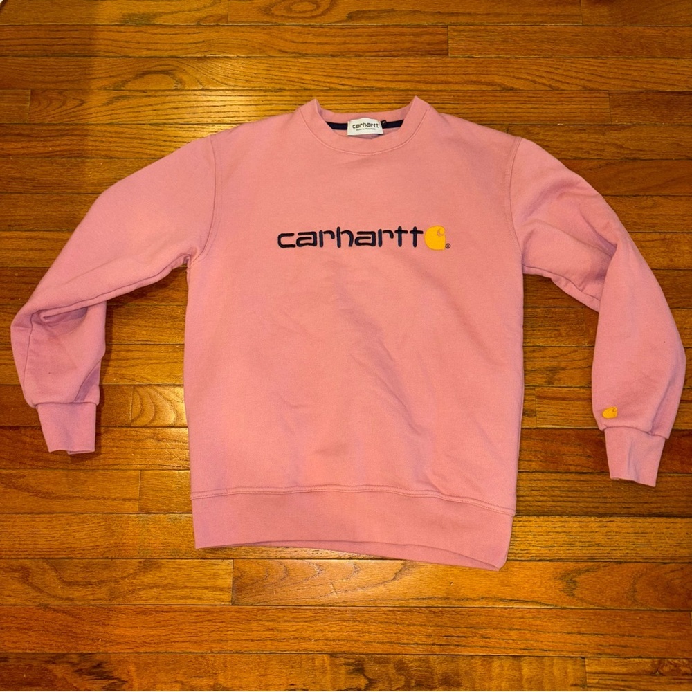 Carhartt Dusty Pink Women’s Crewneck - Size Small